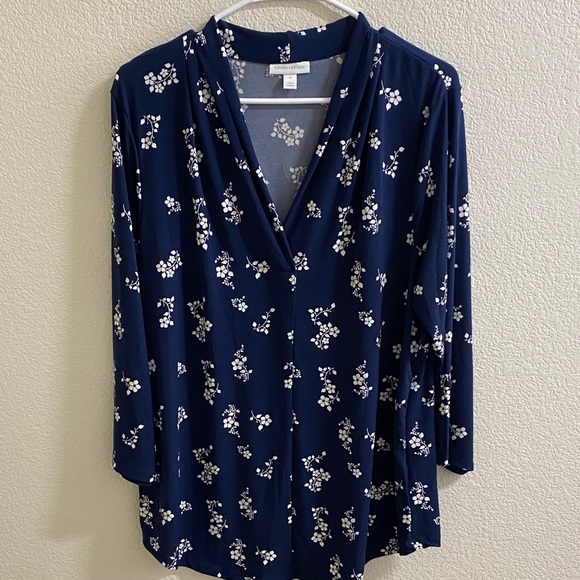 XL Blouse Bundle! 4 Tops: JM Collection, Charter Club - Floral‎ & Patterned - Picture 7 of 12